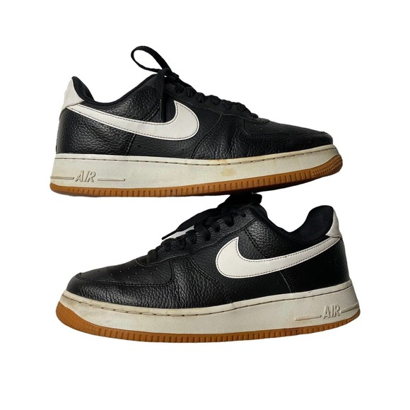 Nike Air Force 1 \'07 Black‎ White Gum CI0057-002 Mens Size 10 Rare AF1
